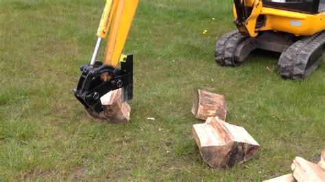 log splitter for mini excavator for sale|excavator mounted log splitter.